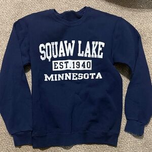 Squaw Lake Minnesota Crewneck sweatshirt